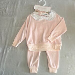 Shabby Chic - NWT - Pink and White Cozy 3-piece set